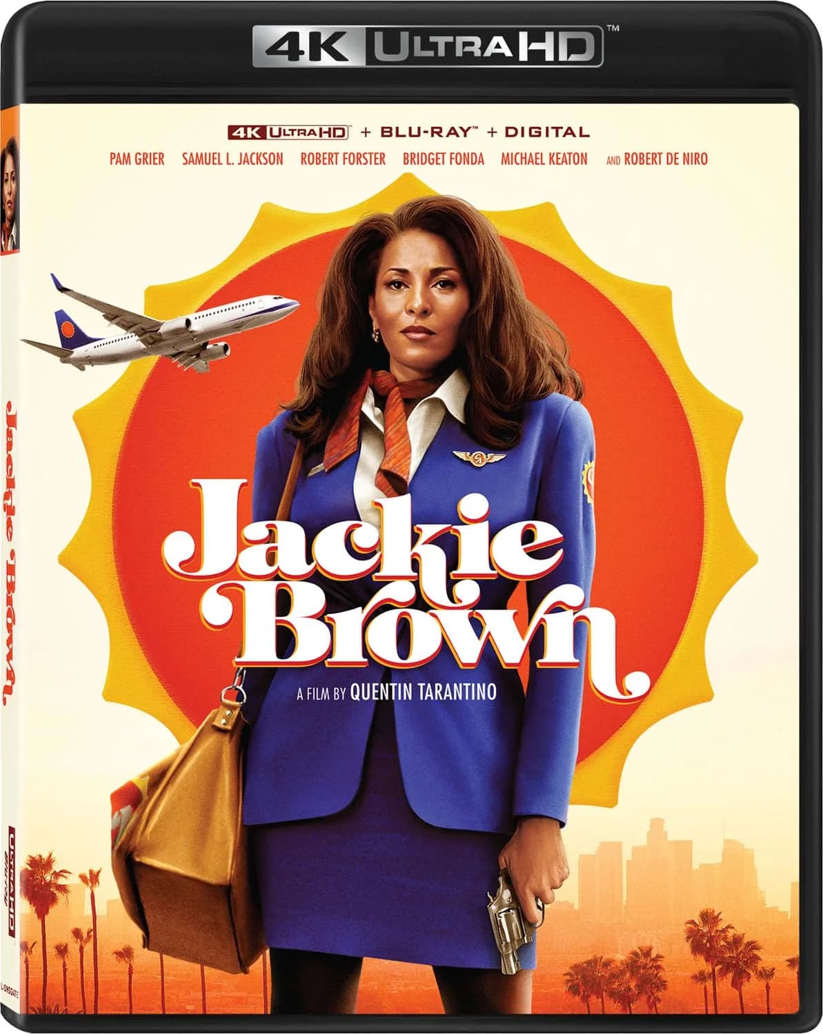 Jackie Brown Blu-ray Digital 4K UHD 154 min | Quentin Tarantino Crime Thriller