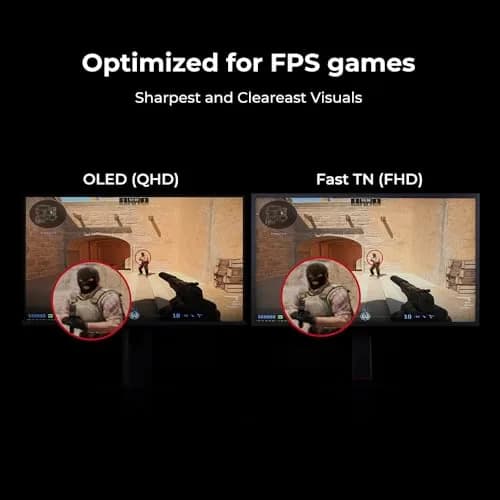 BenQ Zowie XL2586X+ 24.1 DyAc 2 600Hz Fast TN Gaming Monitor for Esports | Industry-Leading Motion Clarity thumbnail 4