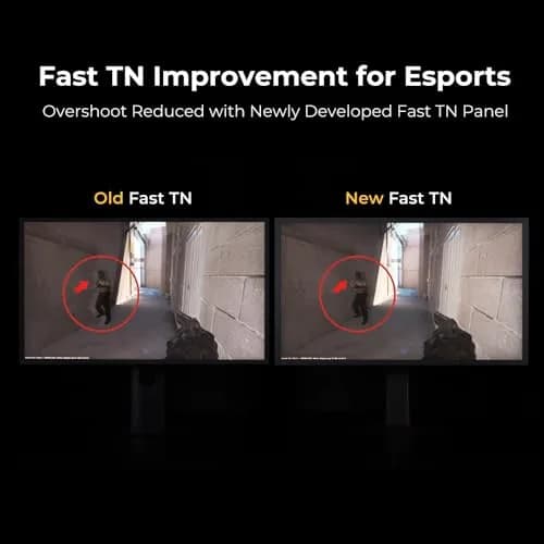 BenQ Zowie XL2586X+ 24.1 DyAc 2 600Hz Fast TN Gaming Monitor for Esports | Industry-Leading Motion Clarity thumbnail 5