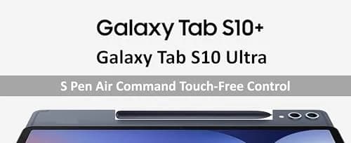 SLQ Stylus Pen for Samsung Galaxy Tab S10/10+ Plus/S10 Ultra, Black | 4096 Pressure Levels, Bluetooth thumbnail 3