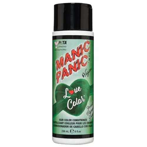 Manic Panic Love Color Depositing Conditioner, Forest Nymph Green, 8oz | Nourishes & Refreshes Semi-Permanent Shades thumbnail 1