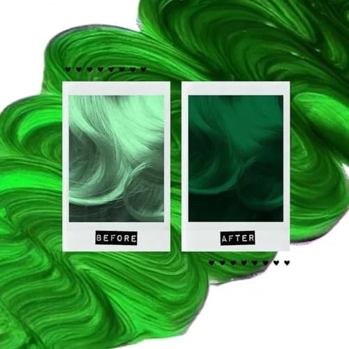Manic Panic Love Color Depositing Conditioner, Forest Nymph Green, 8oz | Nourishes & Refreshes Semi-Permanent Shades thumbnail 5