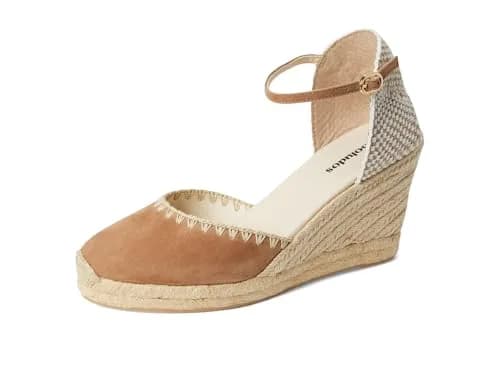 Soludos Marseille Wedge Espadrille 8 Medium | Organic Cotton & Suede, 3.5in Wedge thumbnail 7