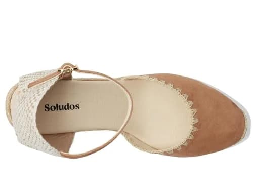 Soludos Marseille Wedge Espadrille 8 Medium | Organic Cotton & Suede, 3.5in Wedge thumbnail 2