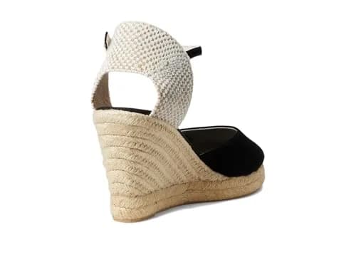 Soludos Marseille Wedge Espadrille 3.5 in Suede Black | Timeless Spanish Style with Modern Twist thumbnail 5