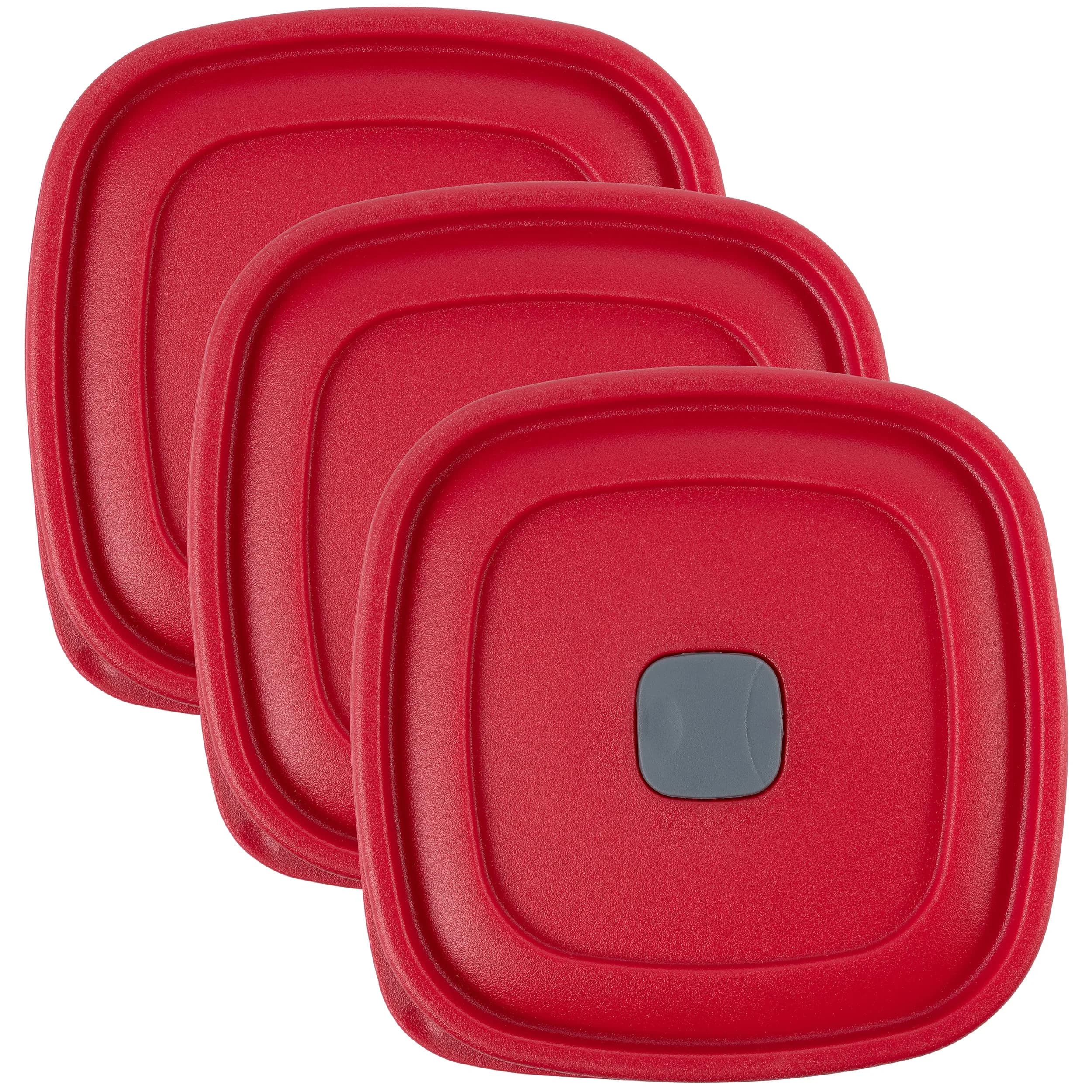 MRX Solutions Replacement Vented Lids for Rubbermaid 3, 5 & 7-Cup Food Storage Containers | BPA-Free, 6 7/8 Inches — 3/5/7 CUP