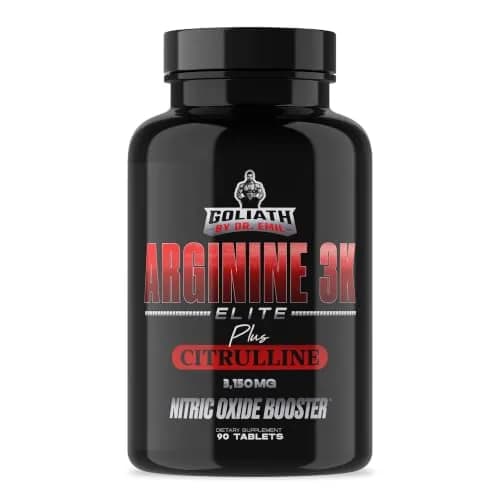 DR. EMIL NUTRITION Nitric Oxide Booster 90 Tablets | 3,150 mg L-Arginine & L-Citrulline for Workout Performance thumbnail 1