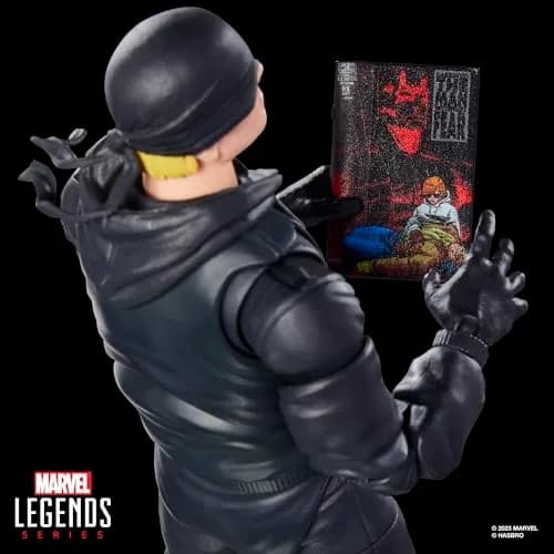 Marvel Legends Series Daredevil The Man Without Fear Comics-Inspired Action Figure 6-Inch | Poseable Collectible thumbnail 3