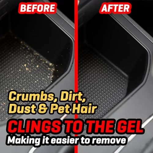 CarPlan Demon Slime Car Interior Cleaner Gel, 5.6 Oz | Hot Cherry Fragrance, Residue-Free Dust & Dirt Removal thumbnail 4