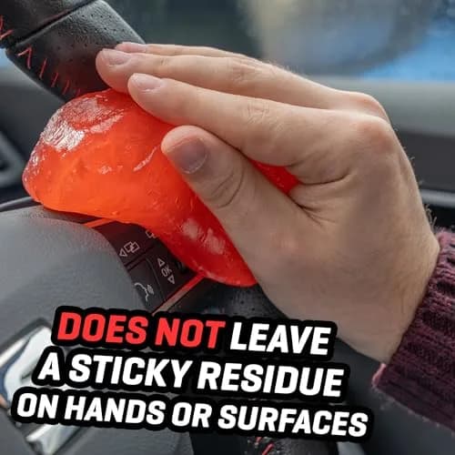 CarPlan Demon Slime Car Interior Cleaner Gel, 5.6 Oz | Hot Cherry Fragrance, Residue-Free Dust & Dirt Removal thumbnail 5