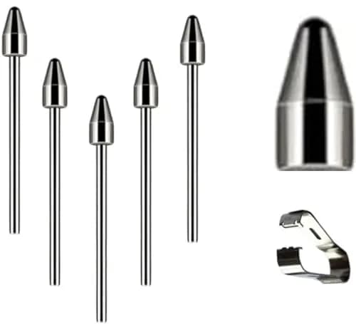 JMBTQ Metal Nibs Replacement for Samsung Galaxy Tab S Pens (5-Pack, 0.7mm) thumbnail 1