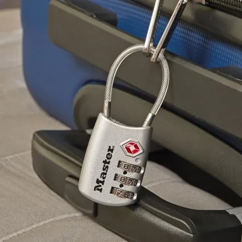 Master Lock TSA Approved Combination Luggage Lock 4-Pack | Resettable 3-Digit Lock for Suitcases & Backpacks thumbnail 7