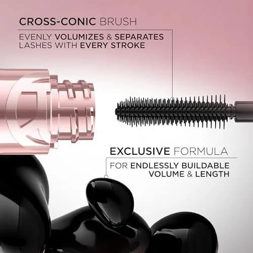 L'Oreal Paris Paradise Big Deal Mascara 0.33 Fl Oz | Buildable, Volumizing & Lengthening Formula for Sensitive Eyes thumbnail 5
