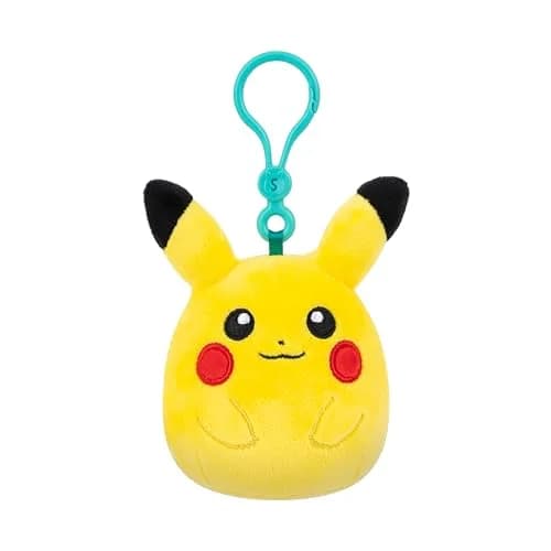 Squishmallows Pokémon Pikachu Clip Ultrasoft Plush | Official Jazwares Toy for Kids & Collectors thumbnail 1