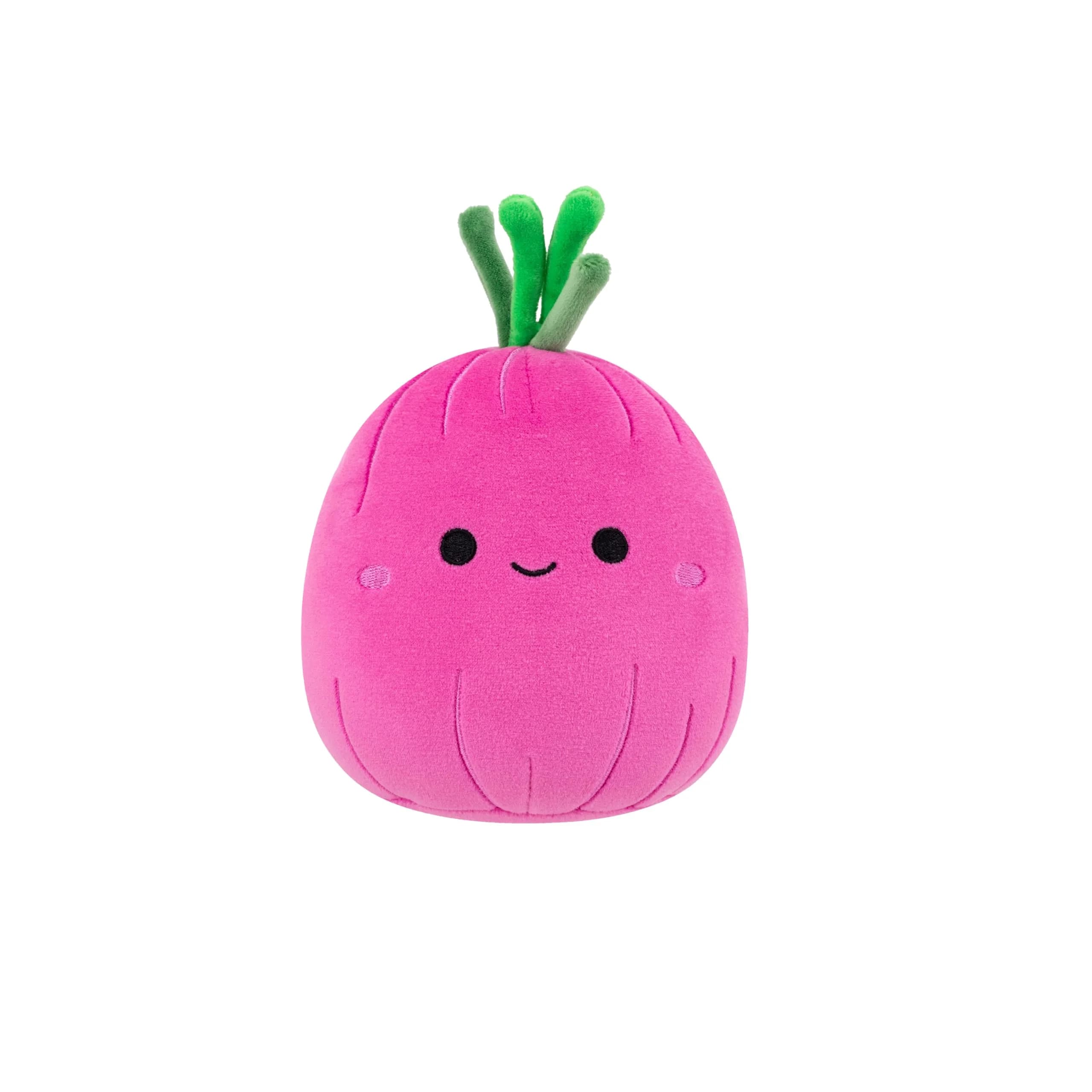 Squishmallows Original 5in Azizbek The Red Onion | Ultrasoft Plush Toy for Kids 3-6 — Red Onion