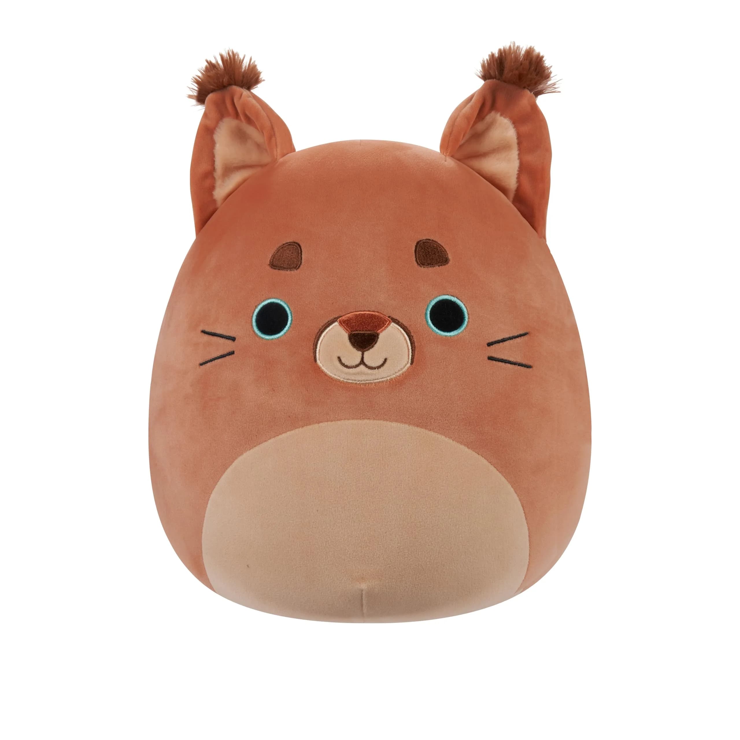 Squishmallows Original 12in Spotts The Navy Blue Cheetah Plush | Educational Toy Figure for Kids 3-6 — Orange Caracal