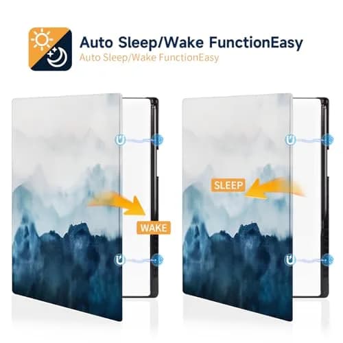 QIOFEARTH Case for Remarkable Paper Pro Tablet 11.8" (2024) | Misty Mountain Folio with Auto Sleep/Wake & Pen Holder thumbnail 4