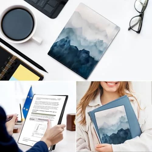 QIOFEARTH Case for Remarkable Paper Pro Tablet 11.8" (2024) | Misty Mountain Folio with Auto Sleep/Wake & Pen Holder thumbnail 6
