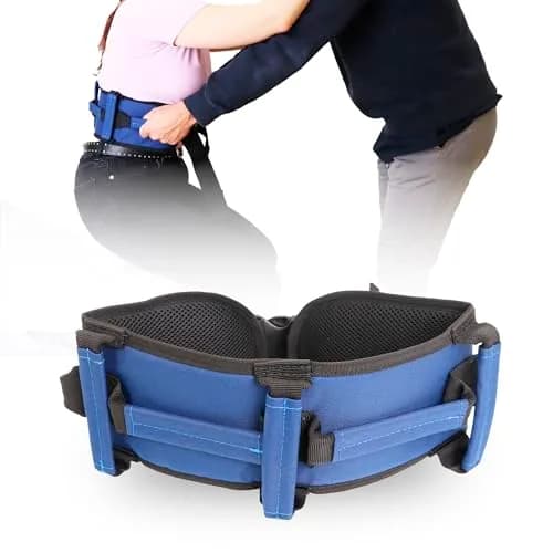 PEPE Mobility Gait Belt with 7 Handles & 290 lb Capacity | Patient Transfer & Walking Aid thumbnail 1