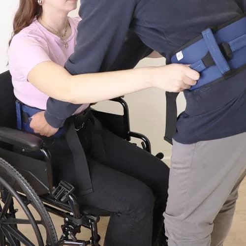 PEPE Mobility Gait Belt with 7 Handles & 2 Units | Patient Transfer & Lifting Aid for Elderly & Disabled thumbnail 6