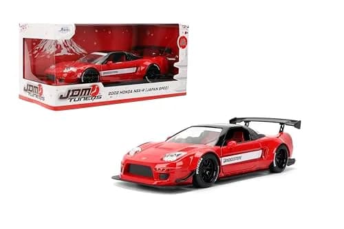 Jada Toys JDM Tuners 1:24 Scale Die-Cast Honda NSX Type-R Japan Spec | Opening Doors, Detailed Interior, Rubber Tires thumbnail 1