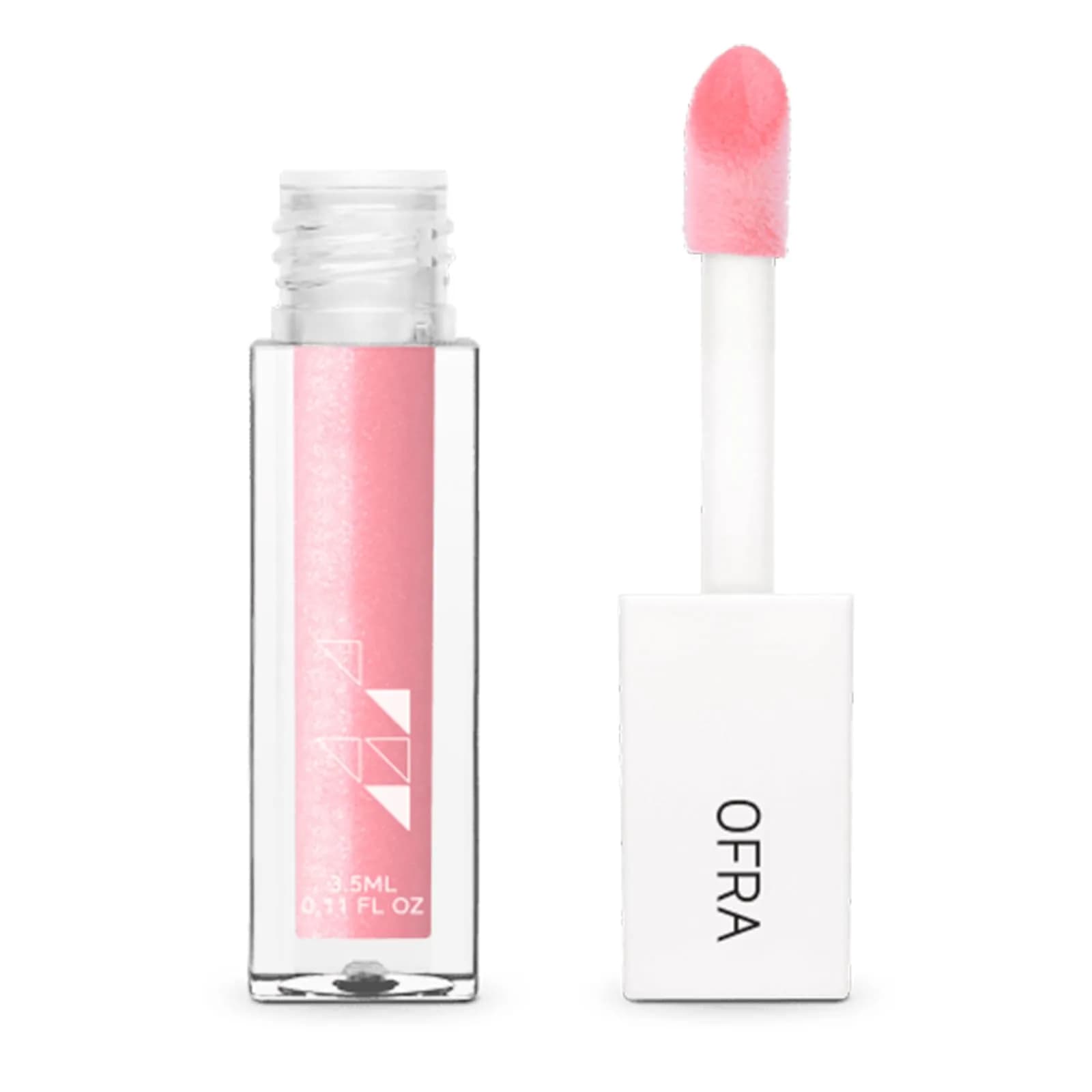 Ofra Lip Gloss - Glossip | Non Sticky, Ultra-Glossy Lip Gloss | Long Lasting Formula for a Smooth, Hydrated Finish | 3.5ml/1.1oz — icy bubblegum pink