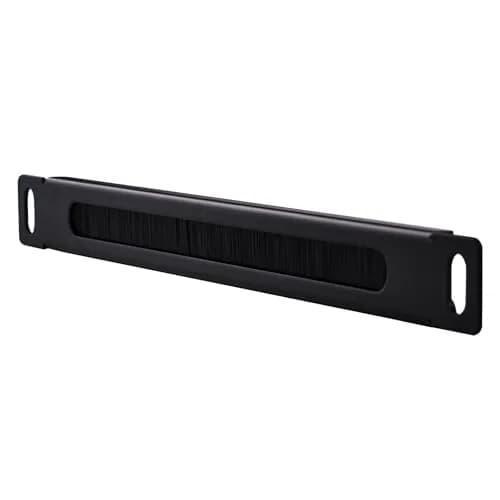 GeeekPi 0.5U Brush Cable Manager Rack Mount for 10" Server Rack | Cable Entry Brush Strip for Organized Management thumbnail 1