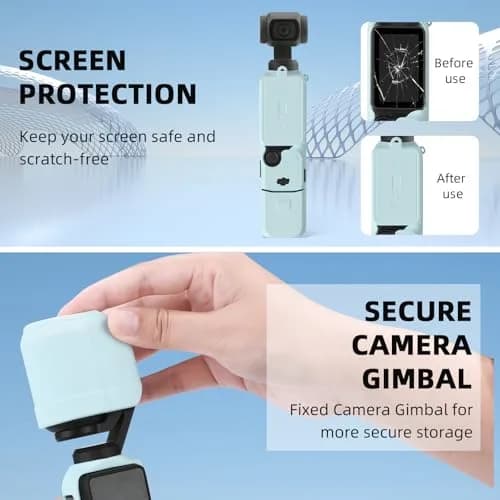 BRDRC Pocket 3 Silicone Cover for DJI OSMO Pocket 3 | Scratch-Resistant Skin & Anti-Loss Strap thumbnail 5