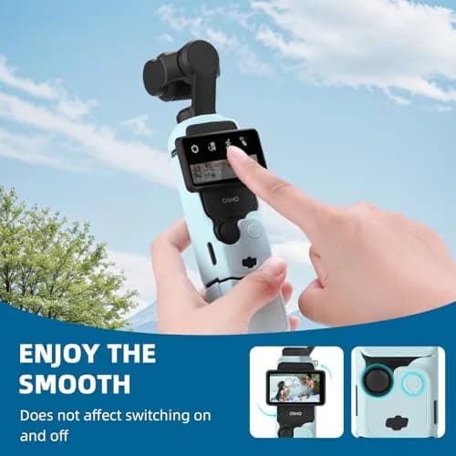 BRDRC Pocket 3 Silicone Cover for DJI OSMO Pocket 3 | Scratch-Resistant Skin & Anti-Loss Strap thumbnail 3