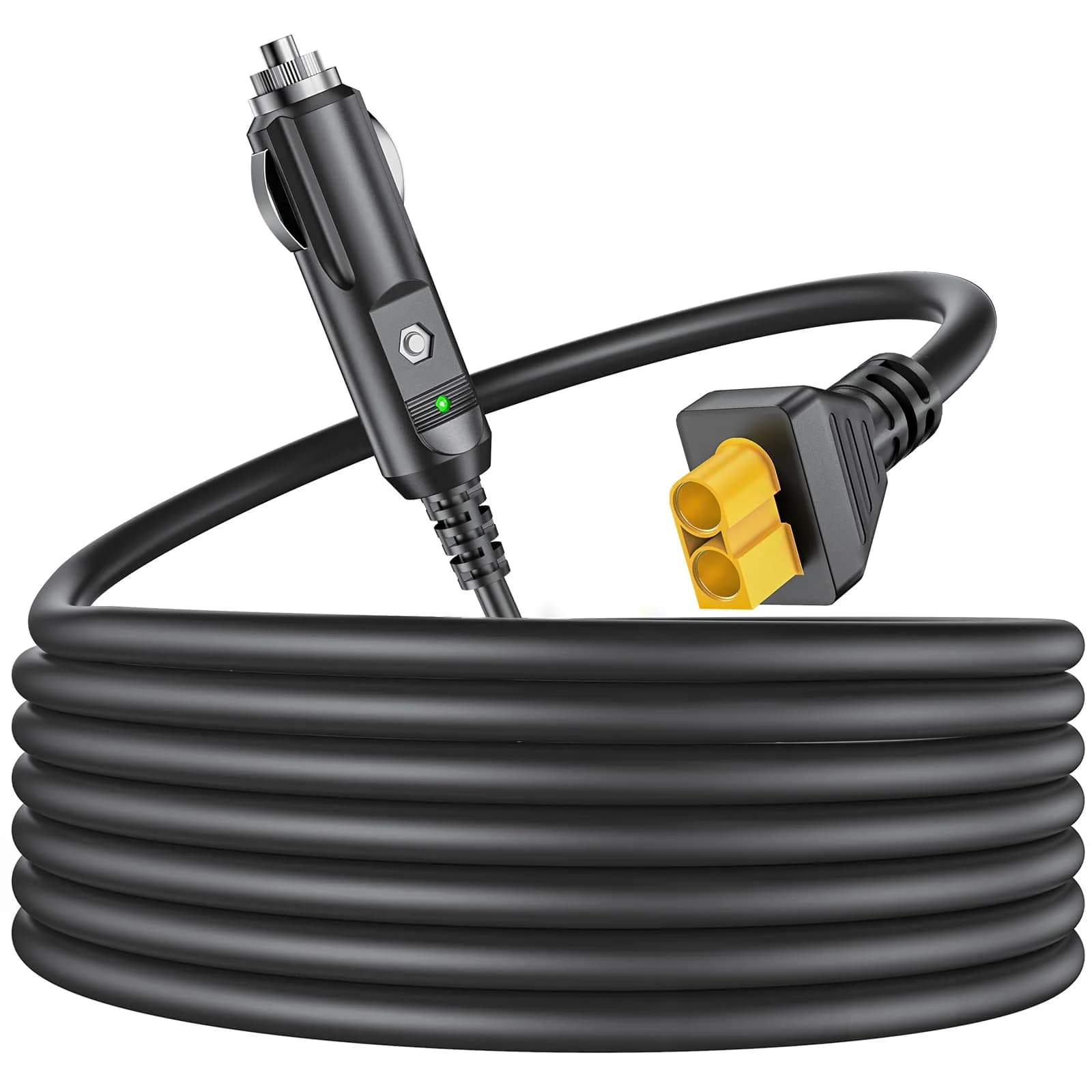 JATERSERN Car Charger for EF ECOFLOW Delta/River Power Cord 1.5M | Over-Voltage & Over-Load Protection