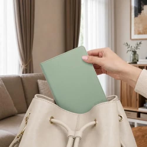 CoBak Case with Stand for Kindle Paperwhite 12th Gen 2024 7" & Signature Edition | Sage Green PU Leather Cover with Auto Sleep Wake thumbnail 7
