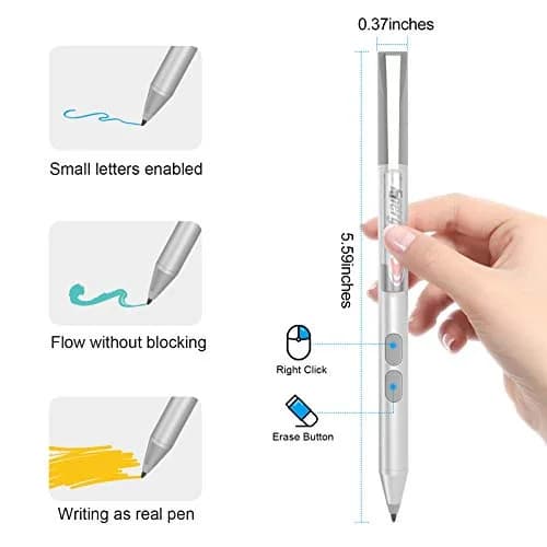 ANYQOO MPP Pen for HP Omnibook X Flip/Envy/Spectre/Pavilion x360 with 300-Day Battery | Platinum thumbnail 5