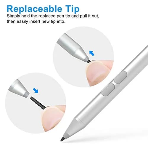 ANYQOO MPP Pen for HP Omnibook X Flip/Envy/Spectre/Pavilion x360 with 300-Day Battery | Platinum thumbnail 7