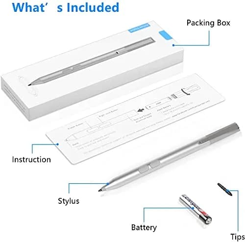 ANYQOO MPP Pen for HP Omnibook X Flip/Envy/Spectre/Pavilion x360 with 300-Day Battery | Platinum thumbnail 9