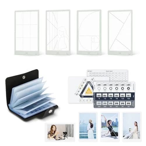 JJC 11 Pcs Composition Viewfinder View Catcher Tool for Artist Painter Sketcher | Photography & Drawing Aid thumbnail 1