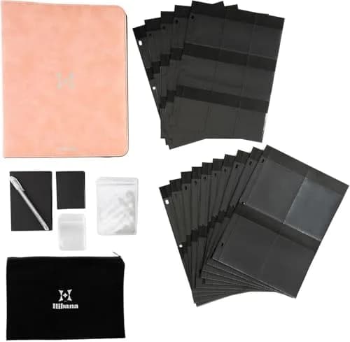 Hibana Jewelry Storage Home Edition - Blush - Zippered Binder, Anti-Tarnish Ziplock Pouches, Organization & Storage for 85 pcs, 13.25x10.75x2.5 thumbnail 1