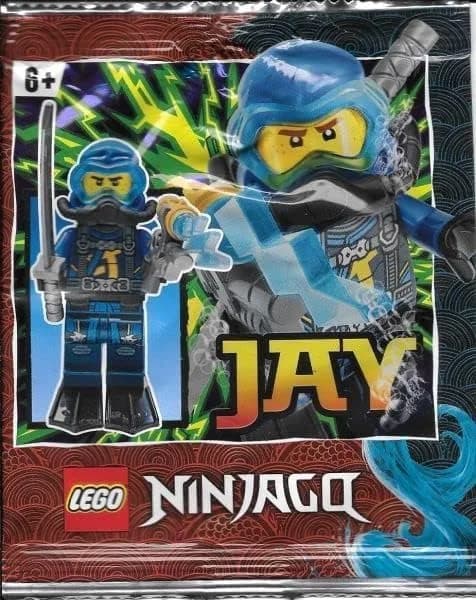 LEGO Ninjago Seabound Jay Minifigure in Scuba Gear with Harpoon Lightning Gun | Authentic LEGO Toy for Kids 6+ thumbnail 6