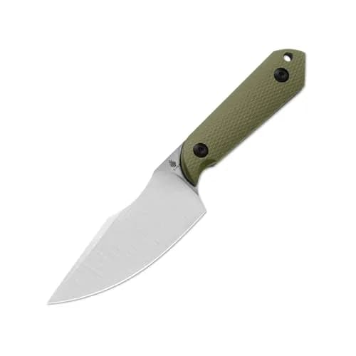 Kizer Harpoon Fixed Blade Knife 3.84” D2 Steel | Compact EDC Hunting Knife with Sheath thumbnail 1