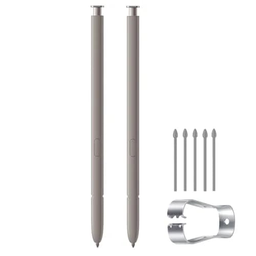 Qenw Galaxy S24 Ultra S Pen Replacement (Without-Bluetooth) Violet*2 | Precise Touch Stylus for Galaxy S24 Ultra 5G thumbnail 1