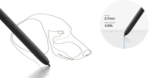 Qenw Galaxy S24 Ultra S Pen Replacement (Without-Bluetooth) Violet*2 | Precise Touch Stylus for Galaxy S24 Ultra 5G thumbnail 4