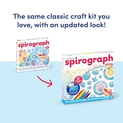 Spirograph Classic Gear Design Kit with Markers & Design Sheets | Ages 8+ thumbnail 6