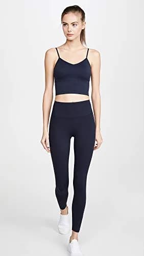 Splits59 Women's Airweight High-Waist Leggings 26" Indigo | Supportive, Moisture-Wicking Workout Wear thumbnail 5