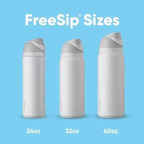 Owala FreeSip Stainless Steel Water Bottle 40 oz Candy Store | Keeps Cold 24 Hrs | Insulated Tumbler with Straw thumbnail 5