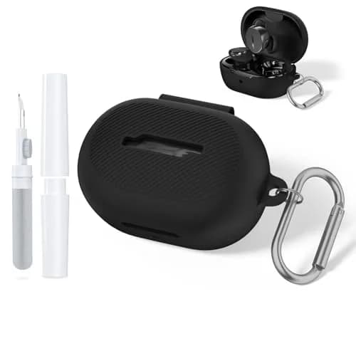 Nimuw for Bose QuietComfort Earbuds (2024) Silicone Case Cover, Black | Shockproof & Skin-Friendly thumbnail 1