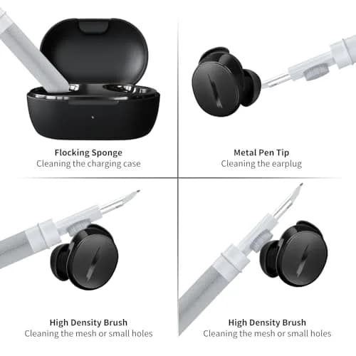 Nimuw for Bose QuietComfort Earbuds (2024) Silicone Case Cover, Black | Shockproof & Skin-Friendly thumbnail 6