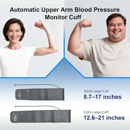 SDUNW Automatic Upper Arm Blood Pressure Monitor with Dual Cuffs | Accurate Home Use thumbnail 4