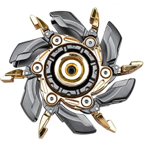 T-Conceal Metal Fidget Slider Spinner 5.0 cm (1.96 x 1.96 x 0.86 inches) | Magnetic EDC Stress Relief Toy thumbnail 1