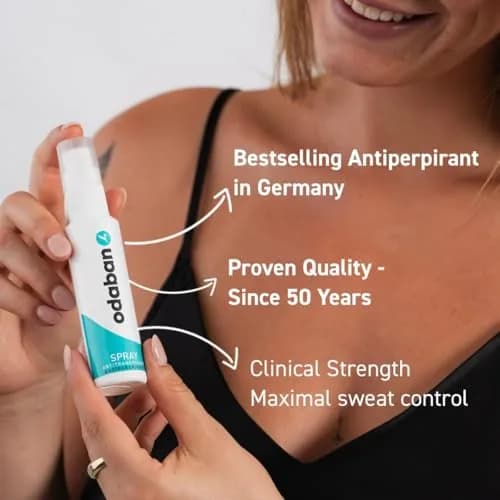 ODABAN ANTIPERPSPIRANT Fragrance-Free Antiperspirant Deodorant 30ml (1 Fl Oz) | Clinical Strength for Excessive Sweating thumbnail 5