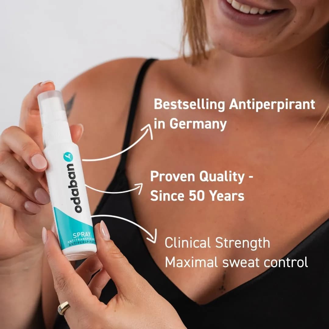 ODABAN ANTIPERPSPIRANT Fragrance-Free Antiperspirant Deodorant 30ml (1 Fl Oz) | Clinical Strength for Excessive Sweating - view 5