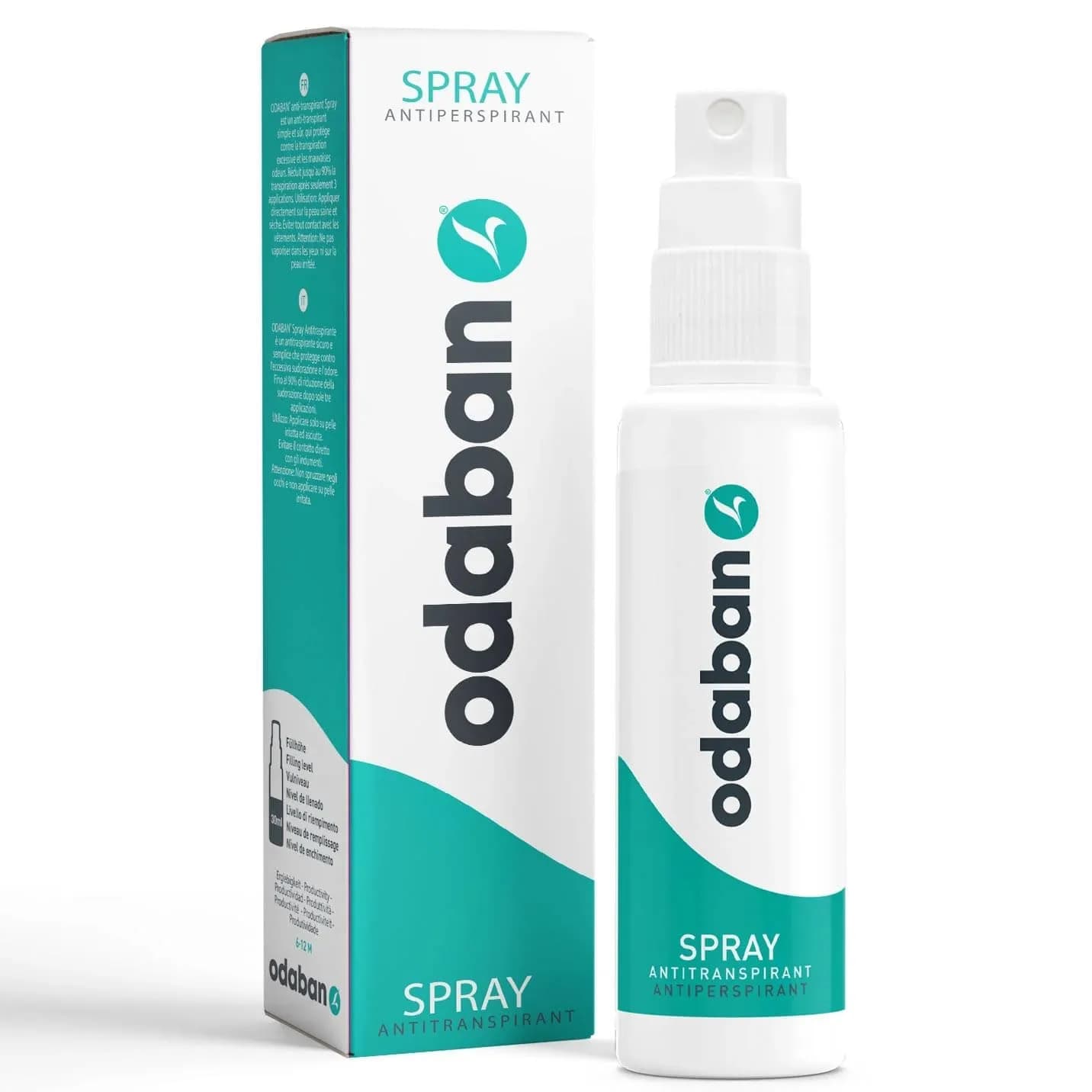 ODABAN ANTIPERPSPIRANT Fragrance-Free Antiperspirant Deodorant 30ml (1 Fl Oz) | Clinical Strength for Excessive Sweating - main product image